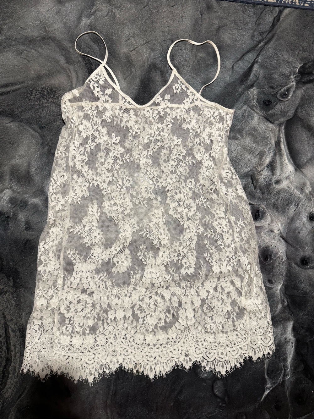 Victorias Secret lace gown large